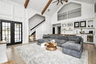 Spacious living room