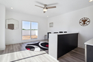 3rd floor wet bar with outdoor rooftop wooden