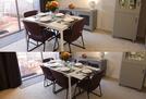 Expandable dining table – seating for 4 or 