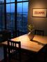 Dining at evening
