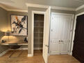 Large double door closet and pantry closet in
