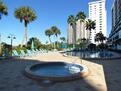 Pool and hot tub at the complex