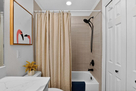 Guest Bathroom Shower, Tub w/ Handheld Wand