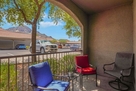 Covered outdoor seating