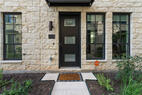 Front entrance to townhome