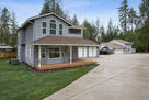 Main residence with expansive driveway access