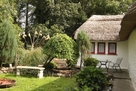 The cottage gardens with many places to enjoy
