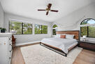 Master bedroom with views