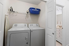 Electric washer and dryer.