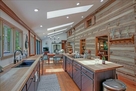 Plenty of countertop area for prepping food.