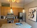 Granite countertops and stainless appliances