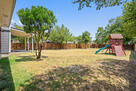 Spacious backyard