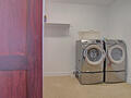 upstairs laundry