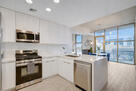 clean, modern, quartz counters