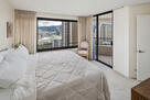 Master bedroom with view
