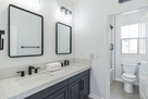second floor Full Bathroom with Double Sinks