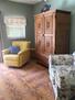 Garden Room - TV armoire and chairs.