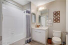 second bath located off living and kitchen ar