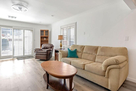 Family rm with table w/drawers and coffee tab