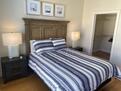 Queen bed in Master bedroom
