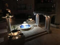 Evening Courtyard from Balcony