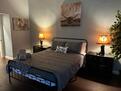 Bedroom 1 with queen bed & 55inch tv
