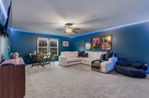 Game room for family entertainment