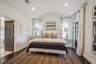 Primary Bedroom fit for  a King or Queen!