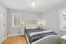 First floor queen bedroom with large closet