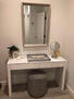 Your vanity table for whatever makes you up.