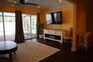 Main living space off with access to the pool