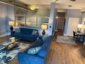 Open floor plan and study area