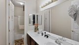 Full bathroom on the second floor