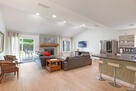 Open floor plan for down time