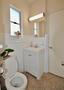 Spacious bathroom