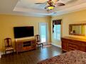 Master bedroom door to patio