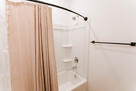Modern bathroom with all the essentials.