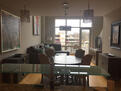 Large open greatroom with hardwood floors