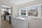 In unit washer and dryer