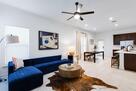 Living room & dining area