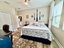 Blue Bedroom #4 w/ Adjustable King Bed and De