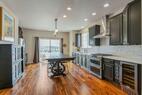 Kitchen and dining area