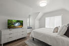 Spacious Upstairs Bedroom w/TV