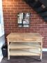 Butcher block in kitchen