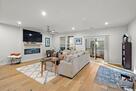 Wide living room