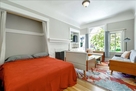 A full Murphy bed can be tucked away when not