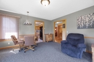 Directly off the Kitchen with patio