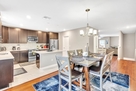 Dining and Kitchen with glimpse of Family roo