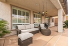 Covered Patio w/ Outdoor Furniture