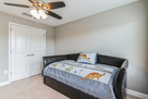 Bedroom 3 has a twin size trundle, dresser an